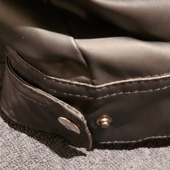 Jack Daniels Old Time number 7 brand pleather vest by Nian Lhu XXL - Picture 11 of 12